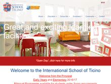Tablet Screenshot of isticino.com